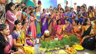 Pongal Fete Gets all its Rustic Charm at Dr. MGR-Janaki College for Women
