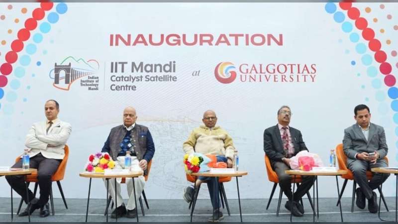 Galgotias University Inaugurates IIT Mandi Catalyst Satellite Centre, Signs MoUs to Strengthen India’s Startup Ecosystem