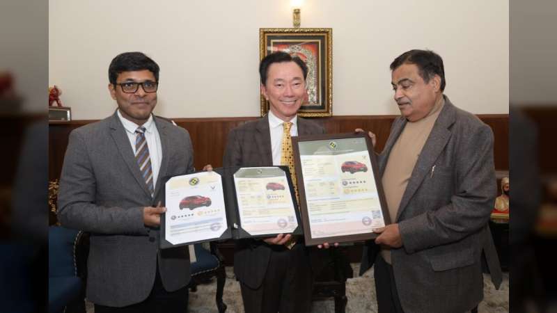Vinfast VF 6 and VF 7 Achieve 5-Star Safety Certification from India’s Bharat NCAP
