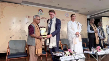 Dr. Sailen Kumar Chaudhuri's Book on Indian Wool Released at IIC Before a Packed Hall